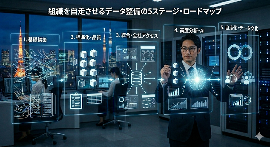 データ整備の5ステージ・ロードマップ